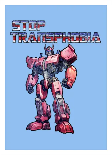 Stop Transphobia transformers