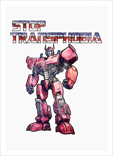 Stop Transphobia transformers