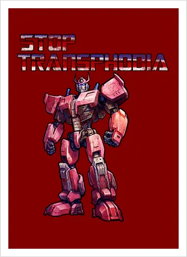 Stop Transphobia transformers