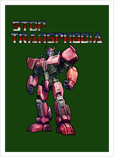 Stop Transphobia transformers