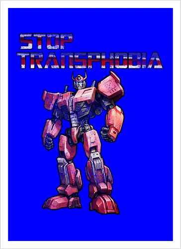 Stop Transphobia transformers