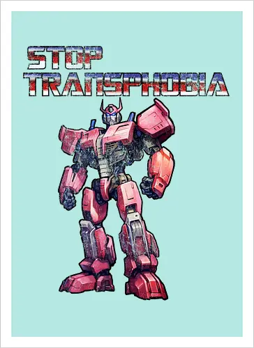 Stop Transphobia transformers