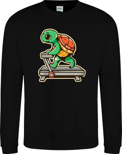 turtle doing walking exercise