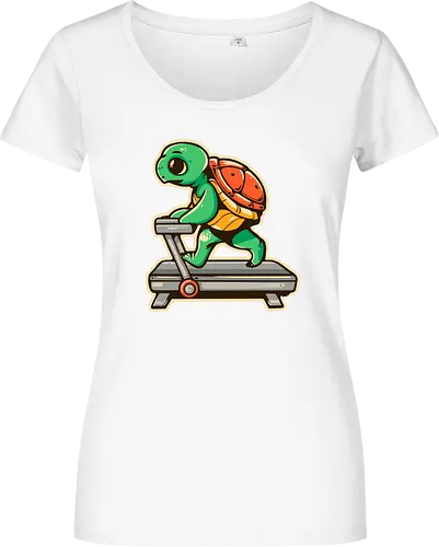 turtle doing walking exercise