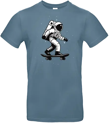 skateboard astronaut - skate, Skating, astronaut, space - Standard T-Shirt