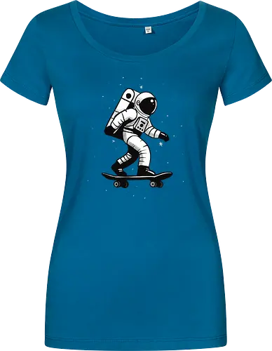 skateboard astronaut