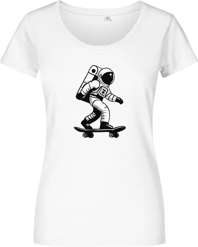 skateboard astronaut
