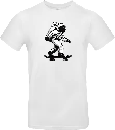 skateboard astronaut