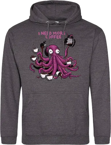 octopus i need more coffee