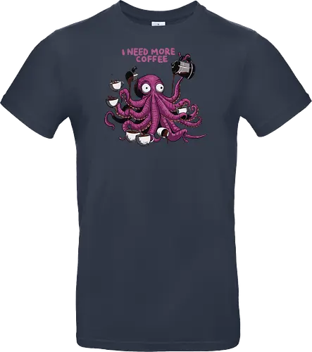 octopus i need more coffee