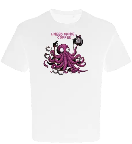 octopus i need more coffee