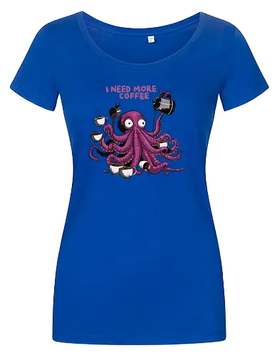 octopus i need more coffee