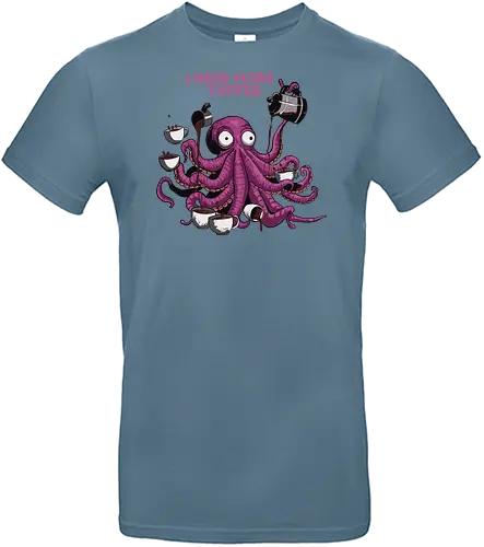 octopus i need more coffee