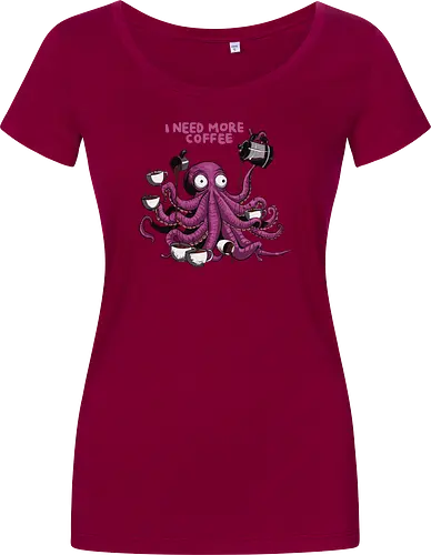 octopus i need more coffee