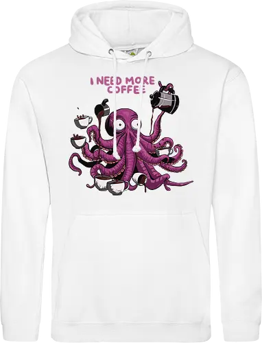 octopus i need more coffee