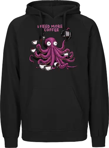 octopus i need more coffee