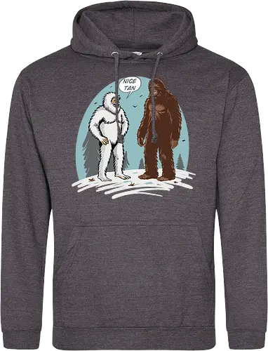 Yeti meets Sasquatch Nice tan