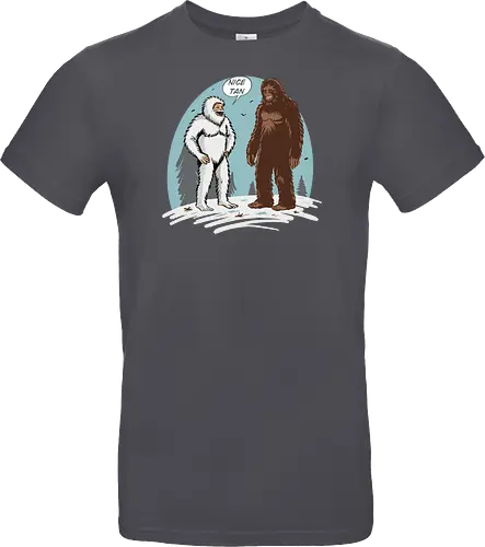 Yeti meets Sasquatch Nice tan