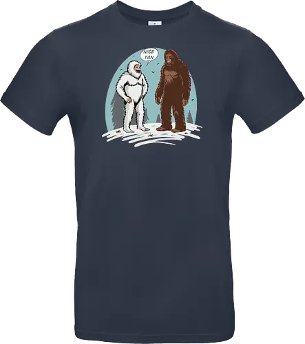 Yeti meets Sasquatch Nice tan