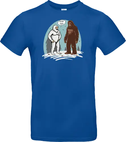 Yeti meets Sasquatch Nice tan