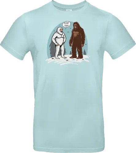 Yeti meets Sasquatch Nice tan