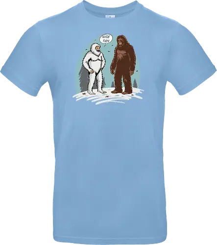 Yeti meets Sasquatch Nice tan