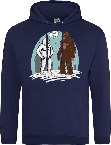 Yeti meets Sasquatch Nice tan