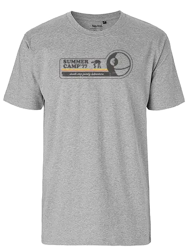 Summer Camp 77 - adventure, space opera, summer camp - Fairtrade T-Shirt