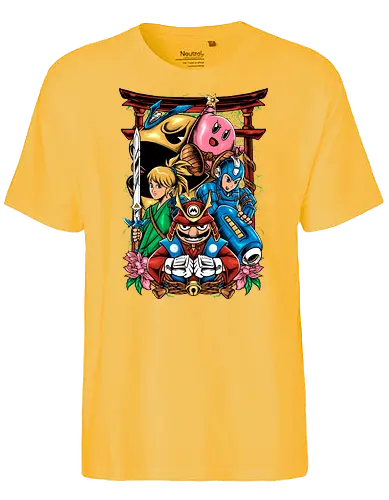 game heroes - mario, Hero of Time - Fairtrade T-Shirt