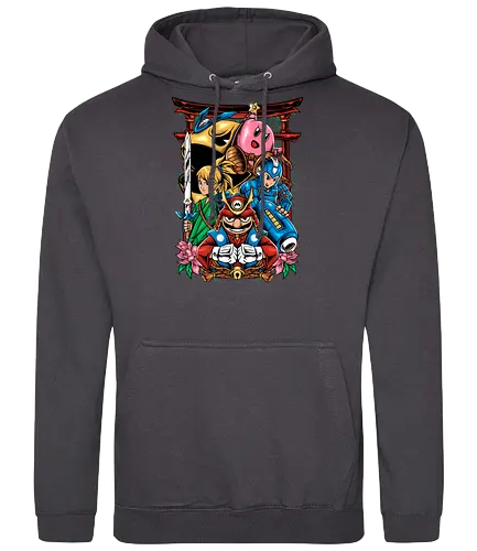game heroes - mario, Hero of Time - Standard Hoodie