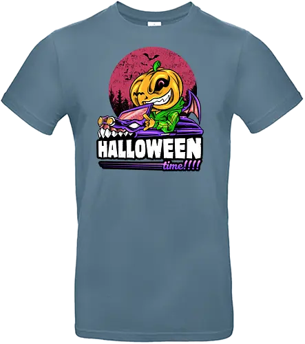 halloween time - halloween, pumpkin, kürbis, scary - Standard T-Shirt