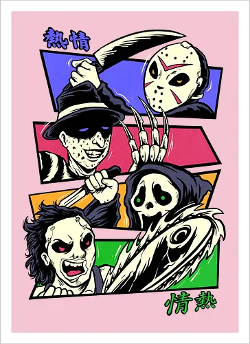 colorful horror