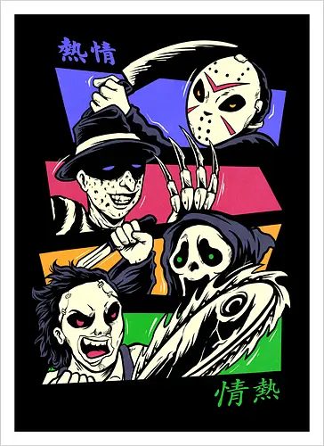 colorful horror