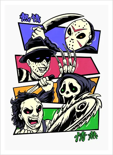 colorful horror