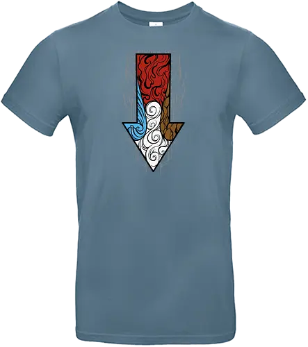 the four - elements, fire, air - Standard T-Shirt