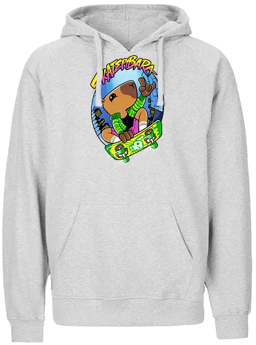 skatepibara - Skating, Capibara - Fairtrade Hoodie