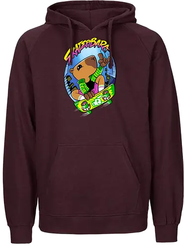 skatepibara - Skating, Capibara - Fairtrade Hoodie