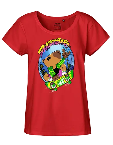 skatepibara - Skating, Capibara - Fairtrade Girl Shirt