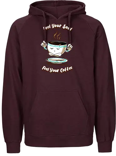 coffee meditation - zen, coffee - Fairtrade Hoodie