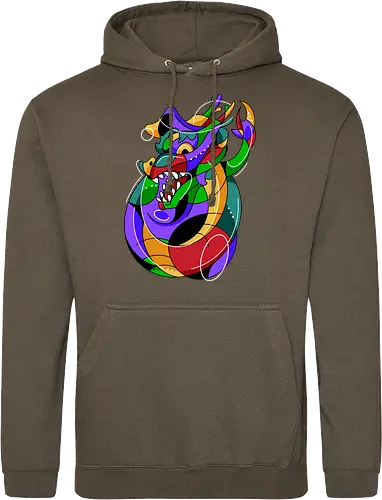 geometric dragon