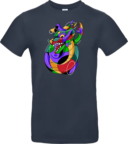 geometric dragon