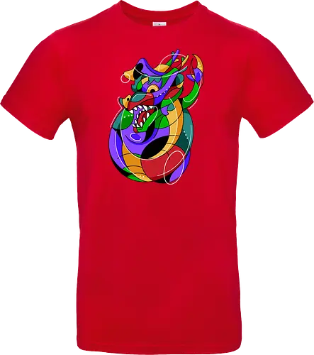 geometric dragon