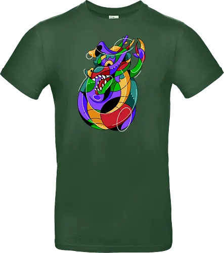 geometric dragon