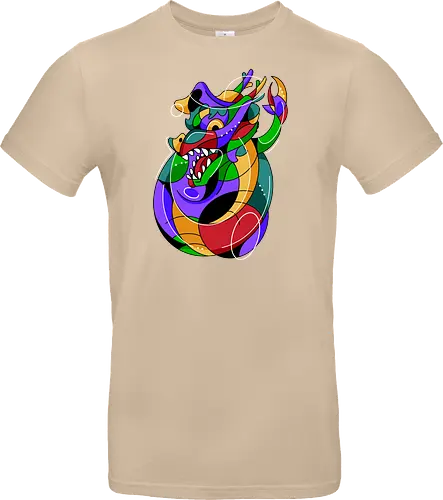 geometric dragon