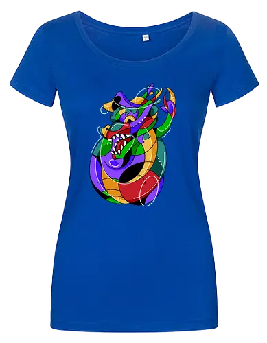 geometric dragon