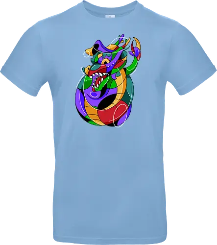 geometric dragon