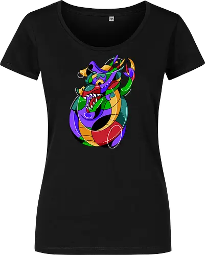 geometric dragon