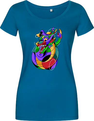geometric dragon