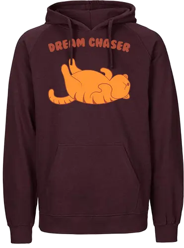 Dream Chaser - Cozy, cat, sleepy - Fairtrade Hoodie
