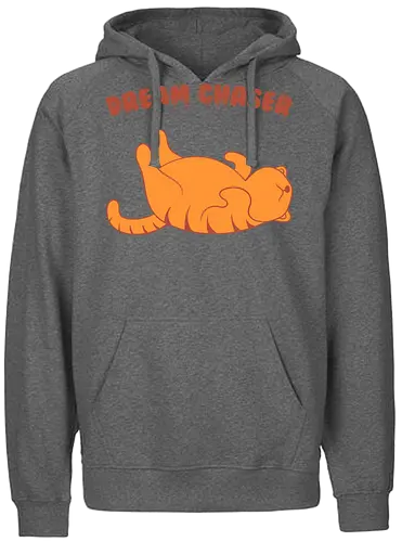 Dream Chaser - Cozy, cat, sleepy - Fairtrade Hoodie
